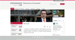 Desktop Screenshot of mcontaduria.itam.mx