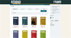 Desktop Screenshot of estudios.itam.mx