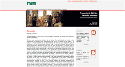 Desktop Screenshot of pederechoyverdad.itam.mx