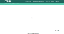 Desktop Screenshot of intercambio.itam.mx
