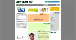 Desktop Screenshot of aef.itam.mx