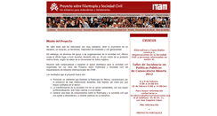 Desktop Screenshot of filantropia.itam.mx