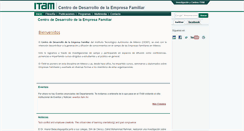 Desktop Screenshot of cedef.itam.mx
