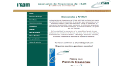 Desktop Screenshot of afitam.itam.mx