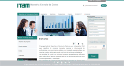 Desktop Screenshot of mcienciadatos.itam.mx