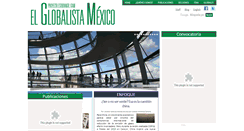 Desktop Screenshot of elglobalista.itam.mx