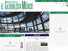 Tablet Screenshot of elglobalista.itam.mx