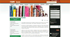 Desktop Screenshot of derecho.itam.mx