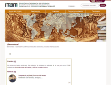 Tablet Screenshot of daegi.itam.mx