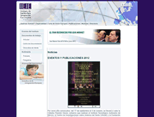 Tablet Screenshot of ieie.itam.mx