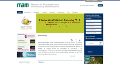 Desktop Screenshot of mtia.itam.mx