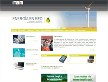 Tablet Screenshot of energiaenred.itam.mx